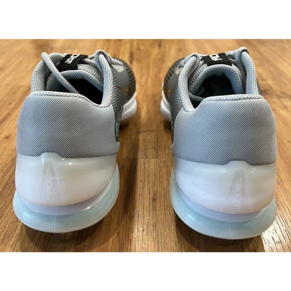 NIKE MENS FORCE ZOOM TROUT 7 PRO METAL BASEBALL CLEATS Size 7.5 CQ7224 023 Grey - Picture 4 of 5